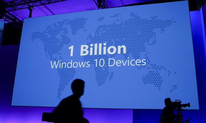 Microsoft sonunda Windows 10 yüklü 1 milyar cihaz hedefine ulaştı