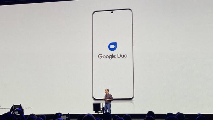 Google, Samsung etkinliğinde S20 modellerinin Google Duo desteğini duyurdu