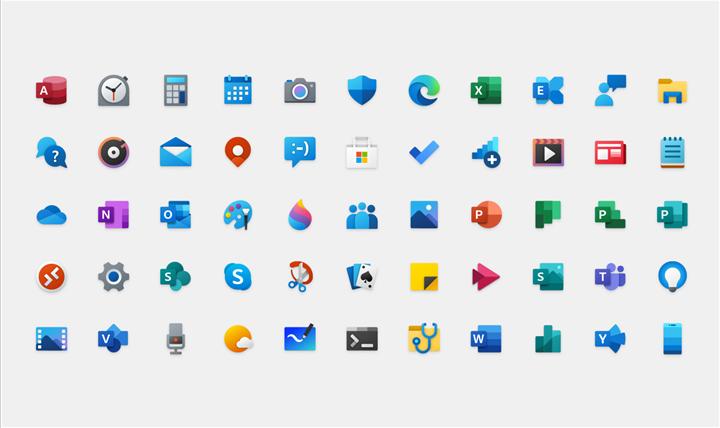 Daha canlı Windows 10 ikonları yolda