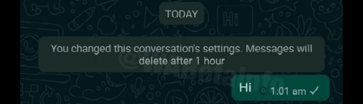 WhatsApp'ın kendini imha eden mesaj özelliği ufukta göründü