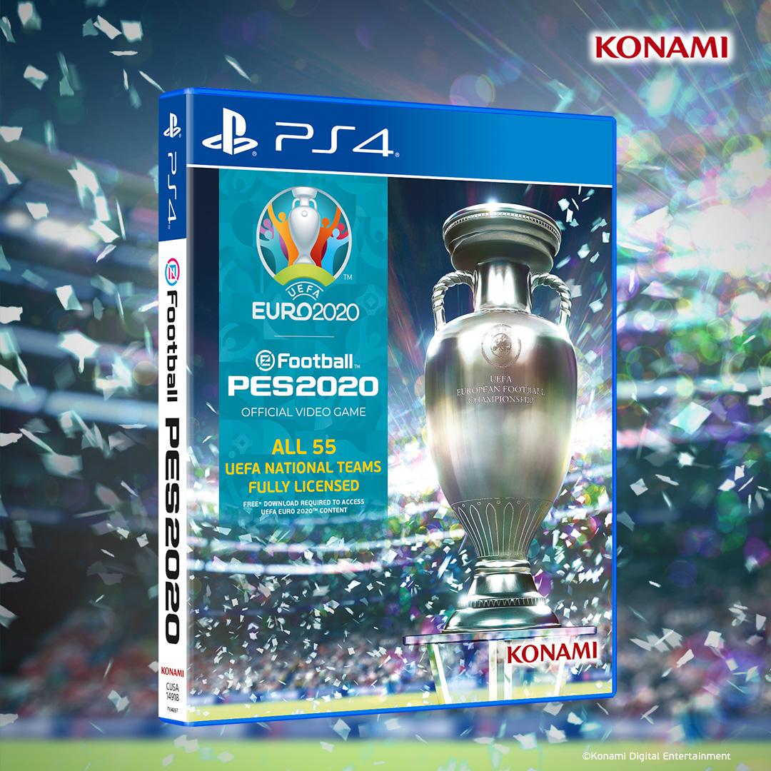 Konami, ertelenmesi gündemde olan EURO 2020 için PES güncelleme paketini tanıttı