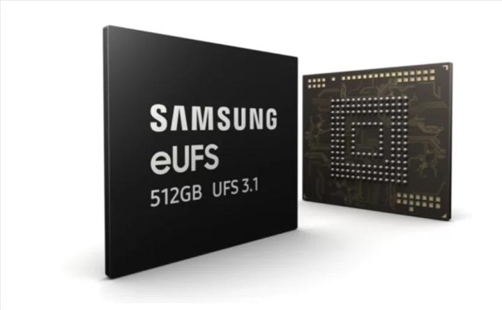Samsung sektörün ilk 512GB eUFS 3.1 belleğini üretmeye başladı