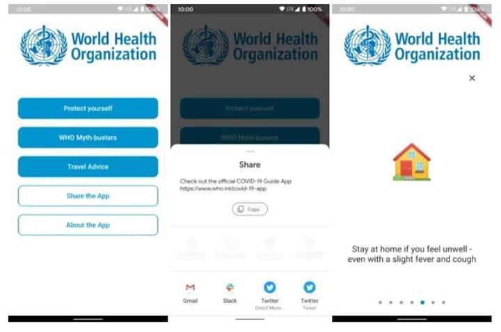 Dünya Sağlık Örgütü, koronavirüsle mücadele için geliştirdiği MyHealth uygulamasını yayınlıyor