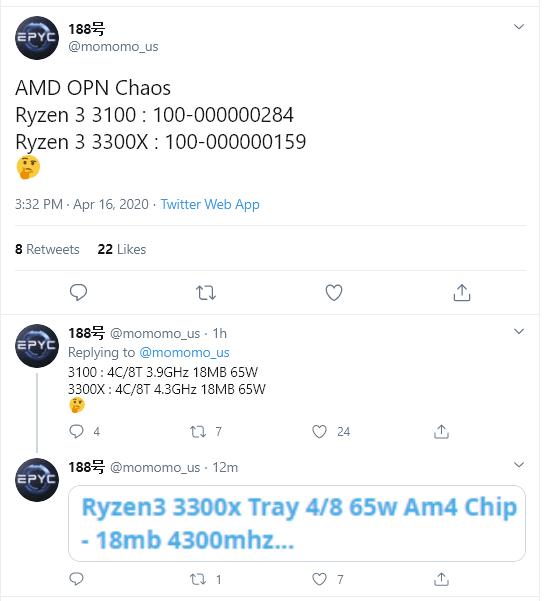 AMD Zen 2 mimarili Ryzen 3 işlemcisi hazırlıyor olabilir