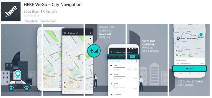 Huawei, Google Haritalar'ın alternatifini buldu: HERE WeGo