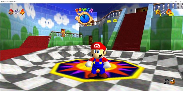 Efsanevi oyun Mario 64, PC'ye portlandı: Emülatörsüz çalışıyor