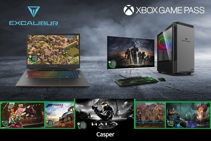 Excalibur bilgisayar alana Xbox Game Pass hediye