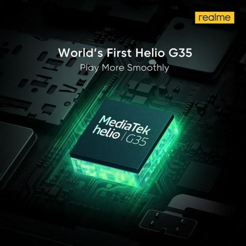 Helio G35 yonga setli ilk akıllı telefon Realme C11 olacak