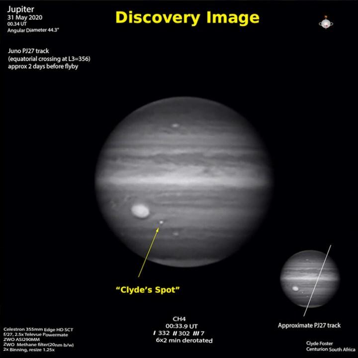 Amatör bir gökbilimci, Jüpiter’de yeni bir leke keşfetti