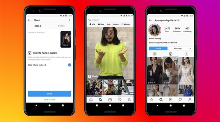 TikTok benzeri Instagram Reels global erişime açılıyor