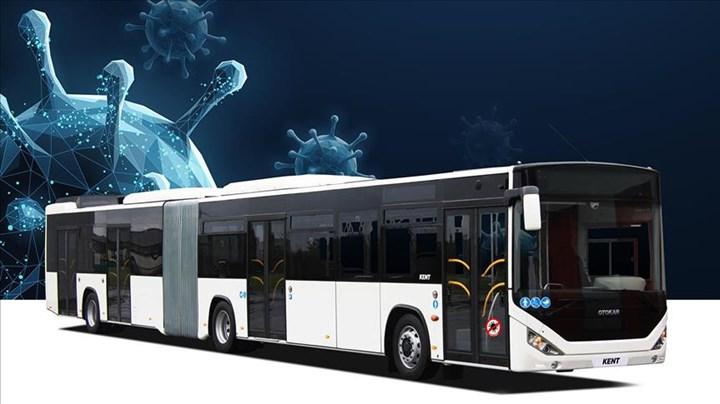 Otokar'ın virüs bulaşma riskini azaltan 'güvenli otobüsü' İzmir'de yola çıktı