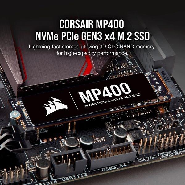 Corsair 3D QLC Nand tabanlı MP400 SSD’sini satışa sundu