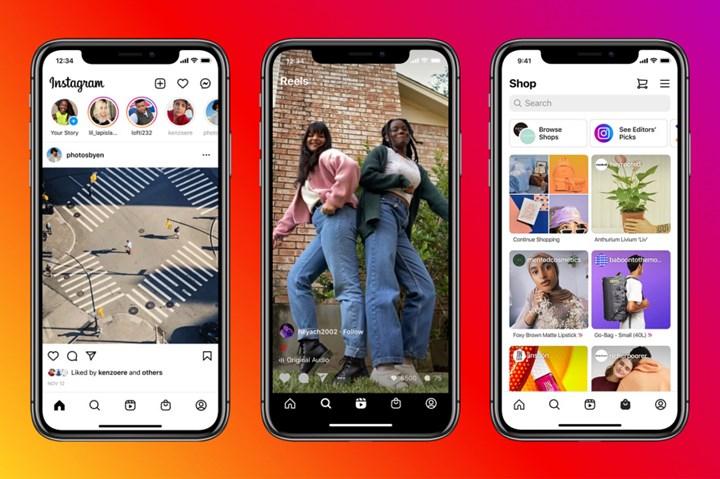 Instagram'ın ana ekranı değişti: Reels ve Mağaza sekmeleri geldi
