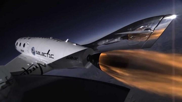 Virgin Galactic’in SpaceShipTwo testi, roket motoru arızası nedeniyle başarısız oldu
