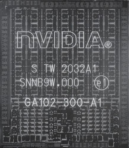 RTX 3090’ın GPU’su yakından görüntülendi