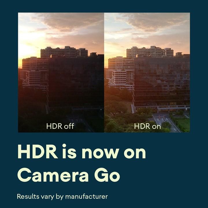 Google Camera Go’ya HDR desteği geldi