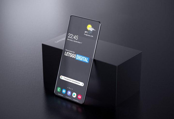 Samsung şeffaf ekranlı bir telefon üzerinde çalışıyor