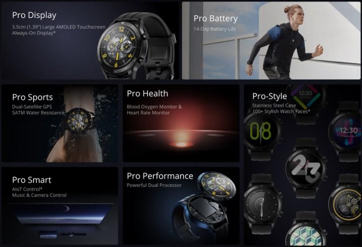 Realme Watch S Pro tanıtıldı: AMOLED ekran, SpO2 sensörü, 14 gün pil ömrü