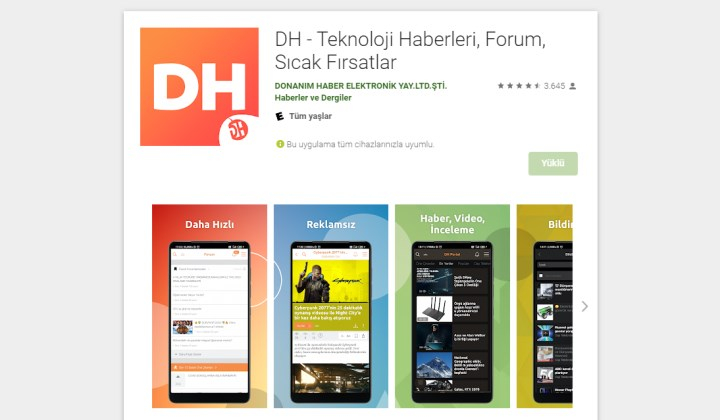 dh android uygulamasi gelistirme gunlugu 1