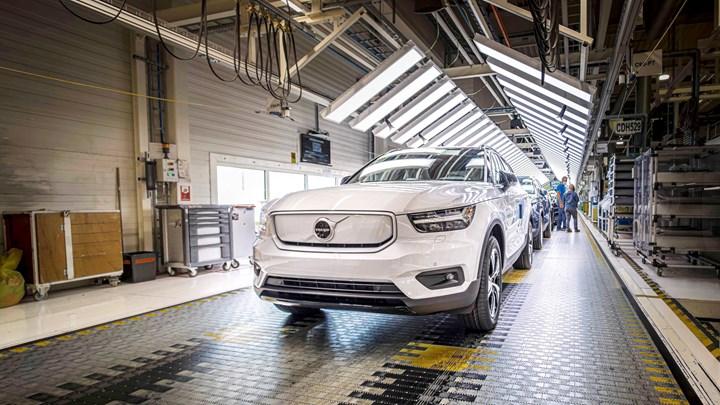 Volvo'nun ikinci elektrikli otomobili 2021'de üretime girecek