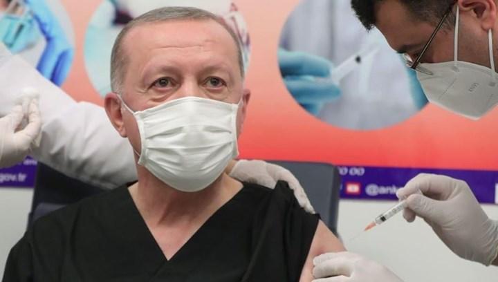 Cumhurbaşkanı Erdoğan aşı oldu