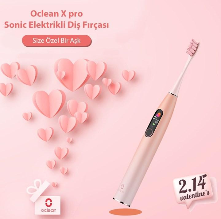 Oclean X Pro akıllı diş fırçası Sevgililer Günü için geliyor