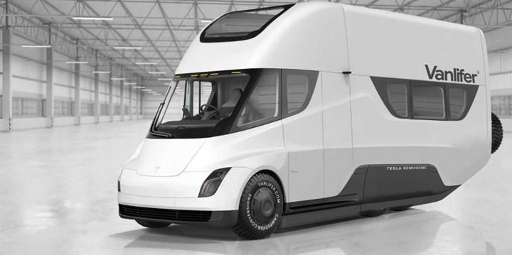 Elon Musk, Tesla’nın güneş panelli ve açılır tavanlı bir elektrikli karavan üretebileceğini duyurdu