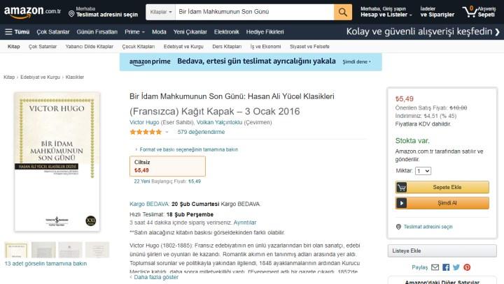 Amazon.com.tr'de 2020'nin en çok satan kitapları açıklandı