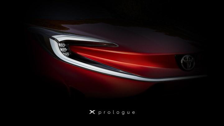 Önümüzdeki hafta tanıtılacak Toyota X Prologue'dan ilk teaser geldi
