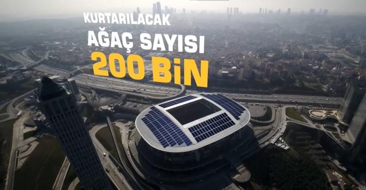 Türk Telekom Stadyumu çatısına dünyanın en büyük güneş enerjisi santrali kuruluyor