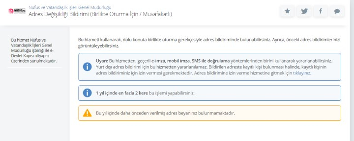 adres degisikligi icin e devlet e yeni ozellik eklendi donanimhaber