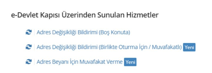 adres degisikligi icin e devlet e yeni ozellik eklendi donanimhaber
