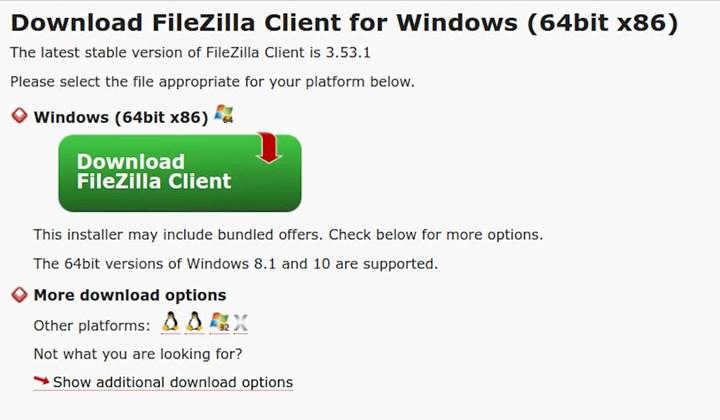 FileZilla reklam yazılımlarına göz kırpıyor