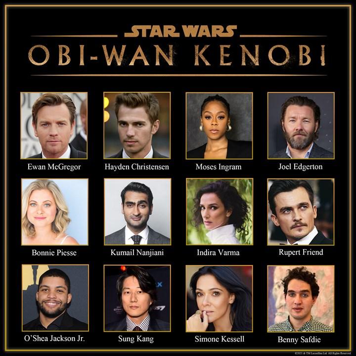 Disney+'ın yeni Star Wars dizisi Obi-Wan'ın oyuncu kadrosu belli oldu