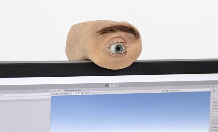 İnsan gözü şeklinde web kamerası geliştirildi