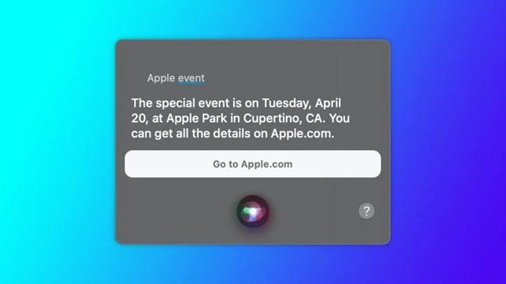 Siri merakla beklenen Apple etkinliğinin tarihini açıkladı