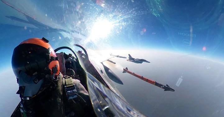 F-16'larda kullanılacak Bozdoğan füzesinin havadan atış testi tamamlandı