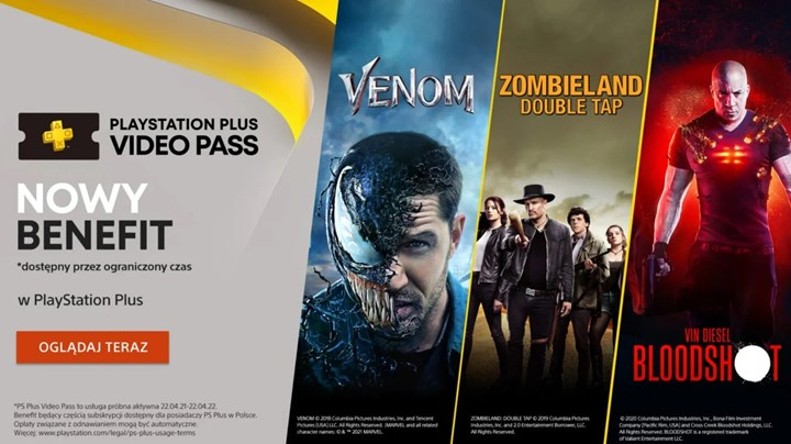 PS Plus Video Pass duyuruldu: PS Plus'a ek ücret olmadan filmler ve diziler eklenecek PS Plus Video Pass duyuruldu: PS Plus'a ek ücret olmadan filmler ve diziler eklenecek