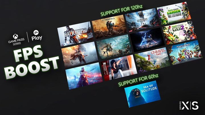 Xbox Series X/S'in, FPS'i ikiye katlayan FPS Boost özelliği 13 oyuna daha geldi Xbox Series X/S'in, FPS'i ikiye katlayan FPS Boost özelliği 13 oyuna daha geldi