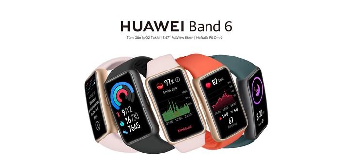 Huawei Band 6 Türkiye’de satışta: İşte özellikleri ve fiyatı