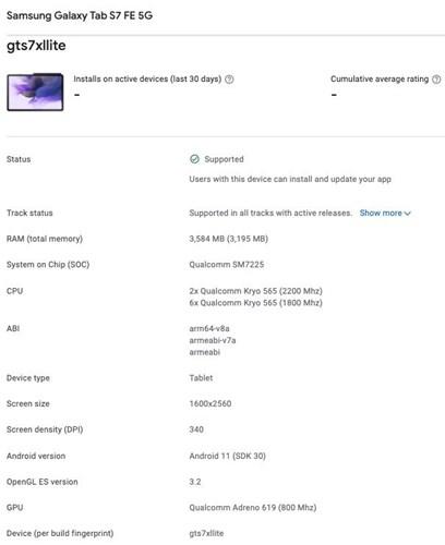 Samsung'dan Fan Edition tablet geliyor: Galaxy Tab S7 FE