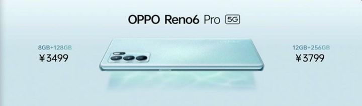 Oppo Reno 6 akıllı telefon serisi tanıtıldı