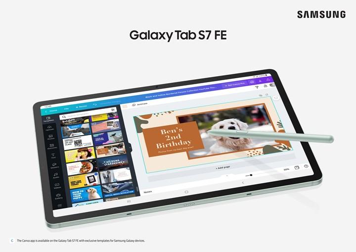 Samsung Galaxy Tab S7 FE LTE de satışa çıkıyor