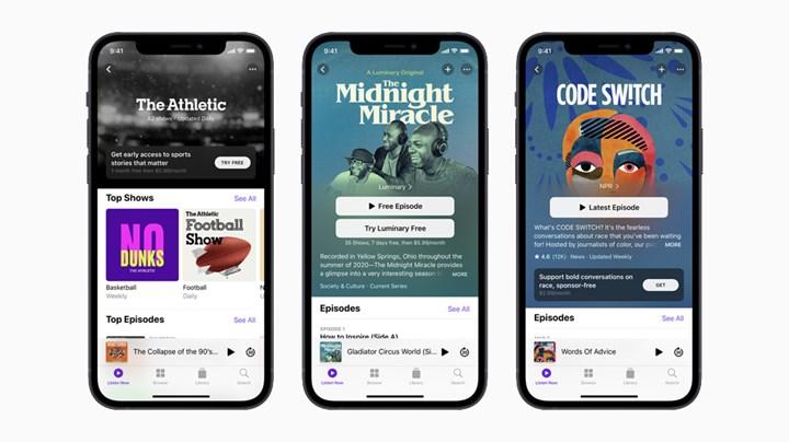 Apple Podcasts Abonelikleri'nin lansmanı ertelendi