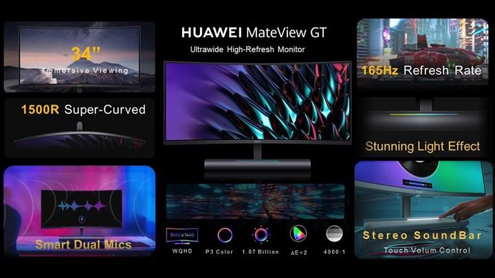 Huawei MateView GT oyuncu monitörü çok şık