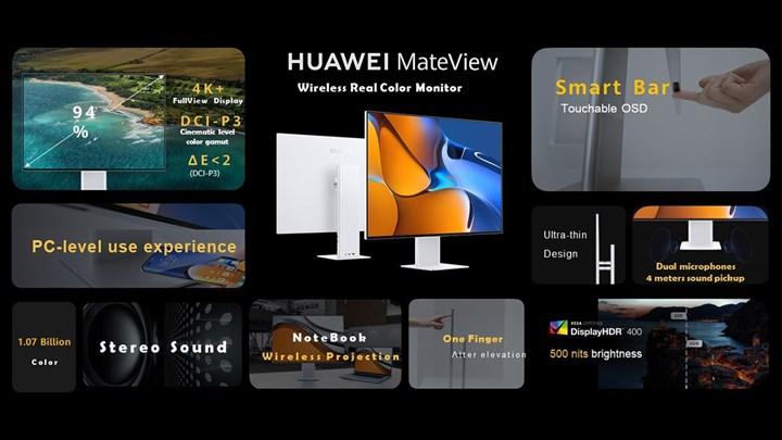 Huawei MateView kablosuz yansıtma yapabiliyor