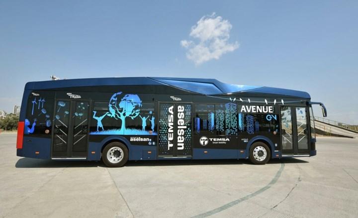 Samsun'da toplu taşımada elektrikli otobüsler kullanılacak