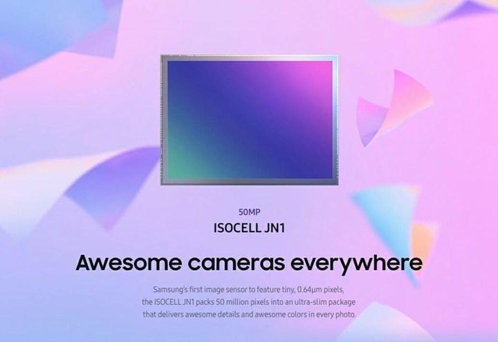 Samsung, 50MP ISOCELL JN1 sensörünü tanıttı: Akıllı telefon kameraları küçülecek