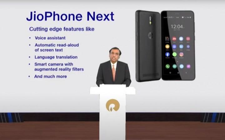 Dünyanın en ucuz akıllı telefonu JioPhone Next tanıtıldı