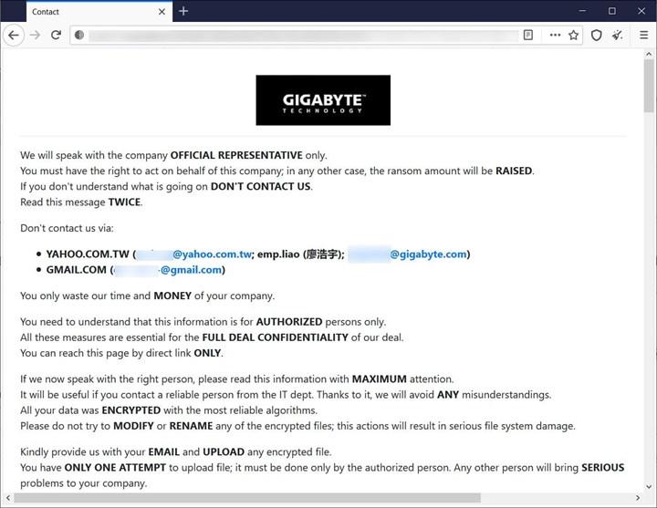 Bilgisayar korsanları, Gigabyte sunucularını hackledi